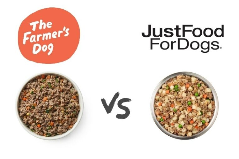The Farmer's Dog vs Just Food For Dogs which one should you choose